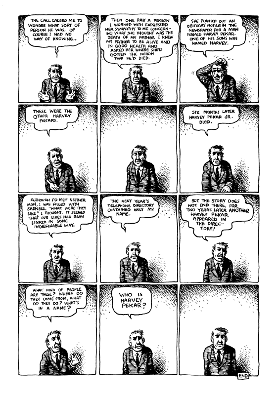 Who is Harvey Pekar - 2 of 2